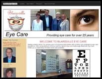 Blairsville Eye Care - Responsive Web Design by Janice Boling